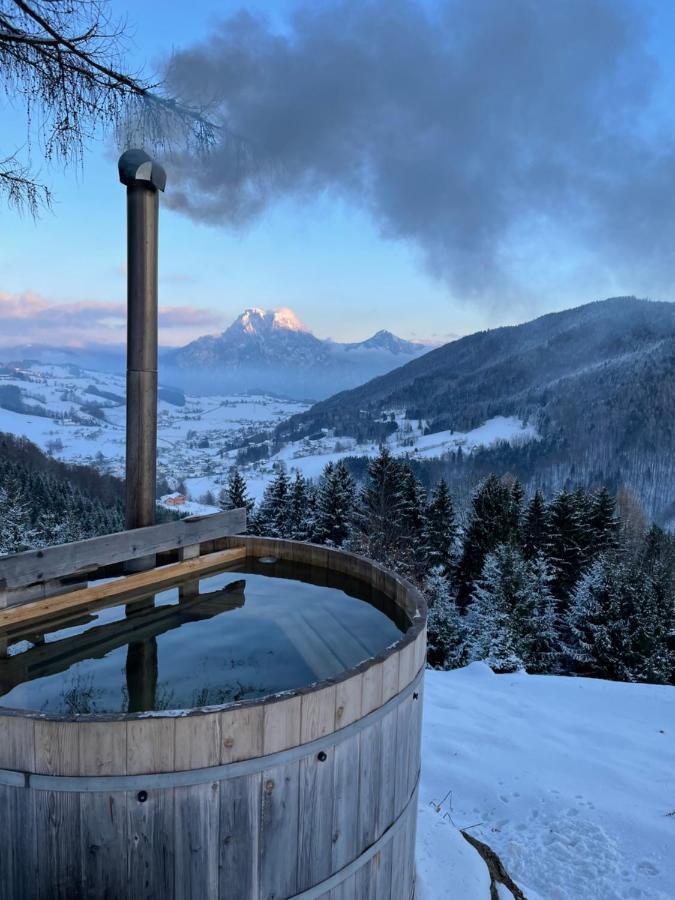 Kreitalm - Kraftplatz Im Salzkammergut Neukirchen  Eksteriør billede